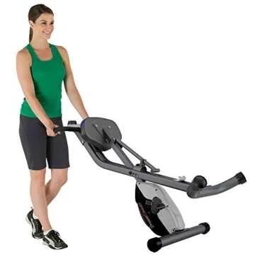 FITNESS REALITY U2500 ‘Super Max’ 400lb Weight Capacity Foldable Magnetic Upright Bike