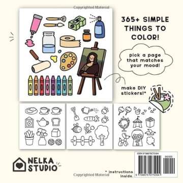Bold Moods Coloring Book: Easy & Cute Designs for Adults and Kids
