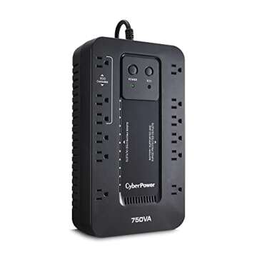 CyberPower EC750G Ecologic UPS System - 750VA/450W Backup