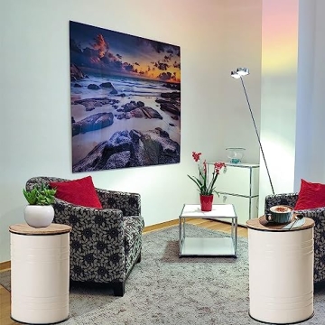 Glitzhome Rustic Storage Ottoman Seat - Stylish & Functional