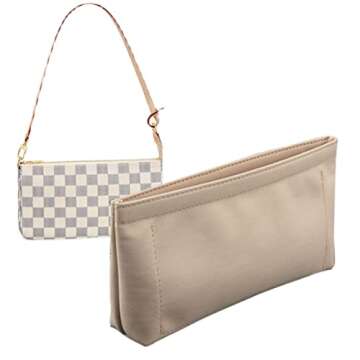 Lckaey Purse Organizer for Large Liner Compatible with Pochette Accessories Pouch Inside Insert 3039...