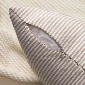 Topfinel 18x18 Farmhouse Buffalo Check Pillow Covers Set