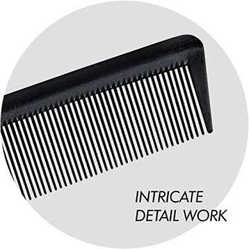 Sam Villa Signature Series Professional Long Cutting & Hair Parting Comb