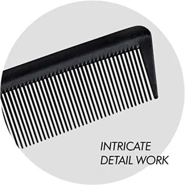 Sam Villa Signature Series Professional Long Cutting & Hair Parting Comb