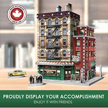 Wrebbit3D Friends Central Perk Puzzle - 440 Real Pieces