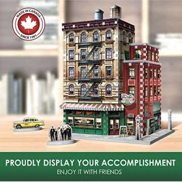 Wrebbit3D Friends Central Perk Puzzle - 440 Real Pieces