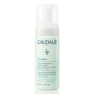 Caudalie Instant Foaming Cleanser 5 Fl Oz for Gentle Cleansing