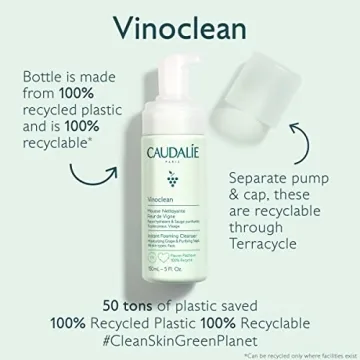 Caudalie Instant Foaming Cleanser 5 Fl Oz for Gentle Cleansing