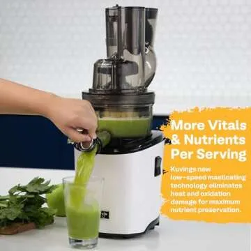 Kuvings Whole Slow Juicer REVO830SWP - Healthy Juicing Made Easy