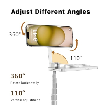 TONEOF 68" Magnetic Selfie Stick Tripod for Phones