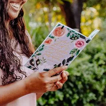 Loveall Design Co. Eleanor Theme, Hardback Journal, Cloth Bound Journal, Scripture Journal, Faith-Based Stationery, Lined Notebook, Floral Notebook,