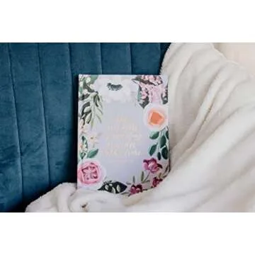 Loveall Design Co. Eleanor Theme, Hardback Journal, Cloth Bound Journal, Scripture Journal, Faith-Based Stationery, Lined Notebook, Floral Notebook,
