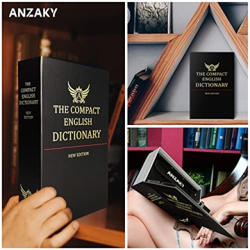 Anzaky Dictionary Diversion Book Safe with Lock