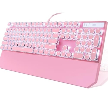 Camiysn Retro Typewriter Mechanical Gaming Keyboard