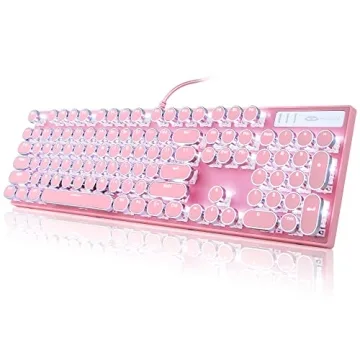 Camiysn Retro Typewriter Mechanical Gaming Keyboard