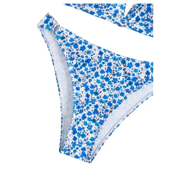 Floral Print Spaghetti Strap Bikini - Comfort & Style