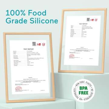 Paruu Contact Nipple Shields, Butterfly Breastfeeding Nipple Shields for Protecting Flat or Inverted Nipples, 100% Food-Grade Silicone, Made Without BPA/BPS, Include Carry Case (24mm)