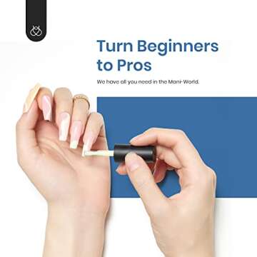 Beetles Gel Tips Refill Pack Coffin Long Shape, 200pcs NO.1 Separate Size Pre-shaped Clear Full Cover False Nails, Easy Nail Extensions Acrylic Nails False Press on Nail Tips Fast Nails Art Easy DIY