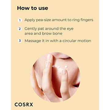 COSRX Snail Peptide Eye Cream for Dark Circles and Aging