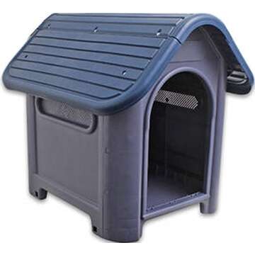 always-quality Indoor Outdoor Dog House Small to Medium Pet All Weather Doghouse Puppy Shelter