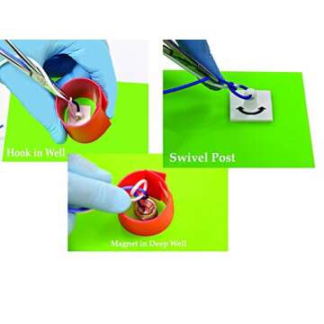 Suture Knot Trainer - Surgical Knot Tying Practice Board Made in UK - Limited Edition - Advance Tech...