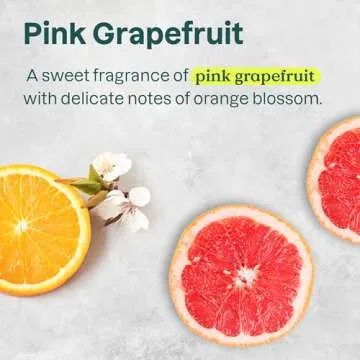 ATTITUDE Foaming Hand Soap, EWG Verified, Plant and Mineral-Based Ingredients, Vegan and Cruelty-free Personal Care Products,Pink Grapefruit, 10 Fl Oz