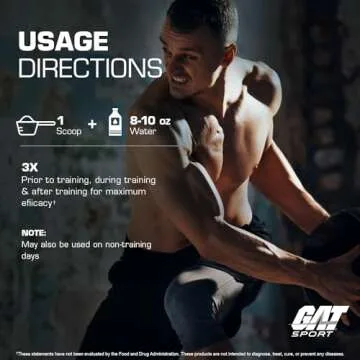 GAT SPORT Flexx EAAs + Hydration, Advanced Essential Amino Acids, 30 Servings (Dragonfruit Watermelon)