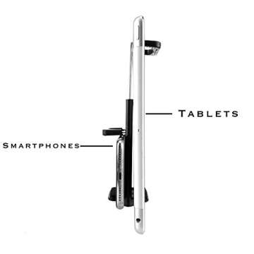 Acuvar 2 in 1 Universal Tablet and Smartphone Tripod Mount for Content Creators