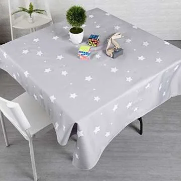 Splat Mat for Under High Chair/Arts/Crafts by CLCROBD, 51" Baby Anti-slip Food Splash and Spill Mat for Eating Mess, Waterproof Floor Protector and Table Cloth