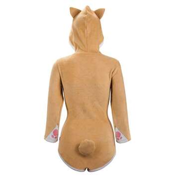 Littleforbig Cotton Romper Onesie Pajamas Bodysuit -Corgi Style