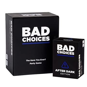 BAD CHOICES Party Game + After Dark Edition Set - Hilarious Adult Card Game for Friends, Fun Parties...
