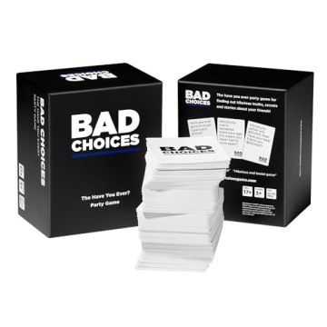 Hilarious BAD CHOICES Game Set - Fun for Parties and Friends