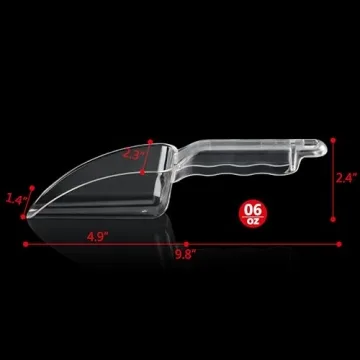 New Star Foodservice Ice Scoop - Durable & Versatile 6-Ounce