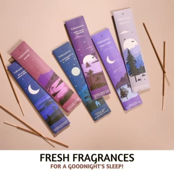 Folkulture Incense Sticks Variety Pack - 120 Natural Aromas