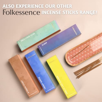 Folkulture Incense Sticks Variety Pack - 120 Natural Aromas