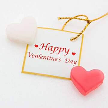 Boao 4 Pack Valentine Silicone Baking Molds for All Occasions