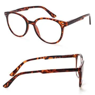 3 Pack Stylish Spring Hinge Reading Glasses for Everyone