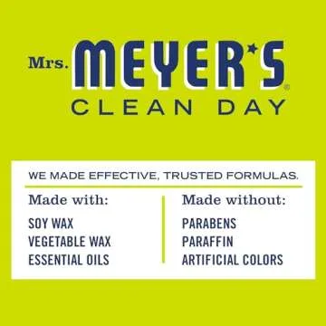 Mrs. Meyer's Clean Day Lemon Verbena Scented Candle