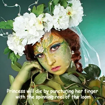 VELSCRUN Red Flower Crown - Perfect for Maternity and Weddings