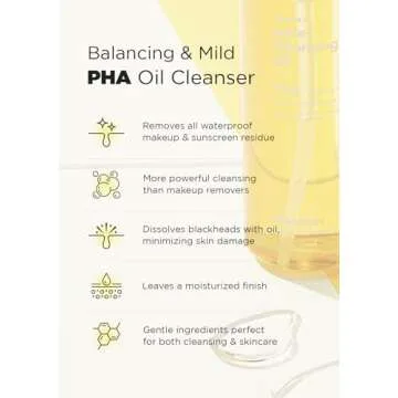 Hanskin PHA Cleansing Oil - Gentle Makeup Remover for All Skin