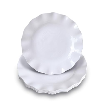 Durable LOK-OSEMILE Melamine Dinner Plates Set of 6
