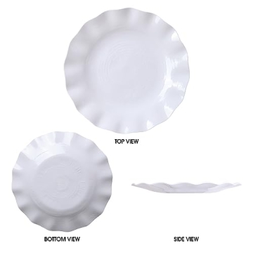 Durable LOK-OSEMILE Melamine Dinner Plates Set of 6