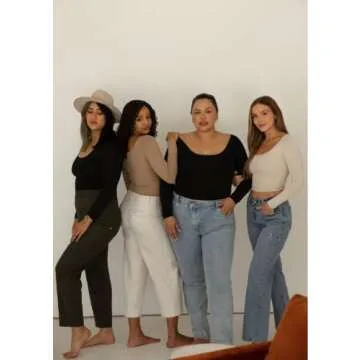 Almere Long Sleeve Basic Top - Smooth, Double-Lined Comfort