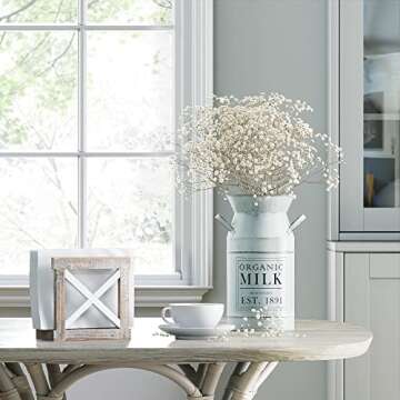 Charming Vintage Milk Can for Rustic Home Decor