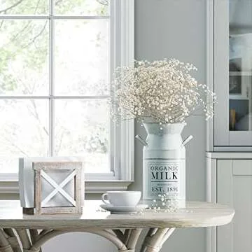 Charming Vintage Milk Can for Rustic Home Decor