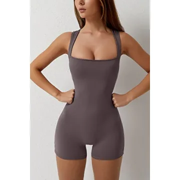 Stylish QINSEN Plus Size Yoga Jumpsuit for Women