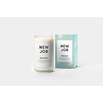 Homesick Scented Candle, New Job - Celebrate New Beginnings