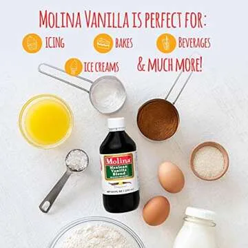 Molina Mexican Vanilla Blend Extract - Original, 8.3 Fl Oz
