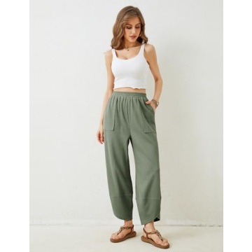 Xiaoxuemeng Women's Baggy Palazzo Pants for Style & Comfort