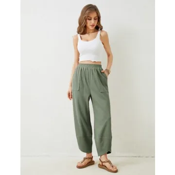 Xiaoxuemeng Women's Baggy Palazzo Pants for Style & Comfort